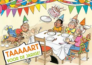 Jan van Haasteren Junior  Verjaardag - taart
