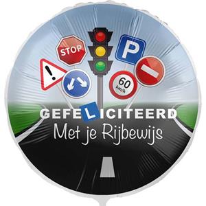 DeBallonnensite gefeliciteerd Rijbewijs ballon