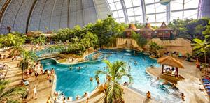 Travelcircus Tropical Islands tickets incl. overnachting direct in het resort