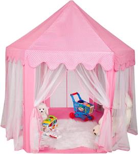 northix Spielzelt, 140 x 135 cm - Rosa