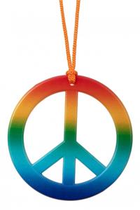 Hippie ketting regenboog peace