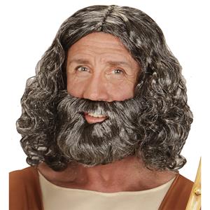 Heilige Jozef pruik met baard