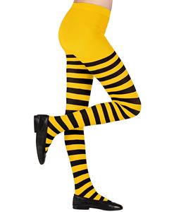 Gestreepte panty bij voor kinderen