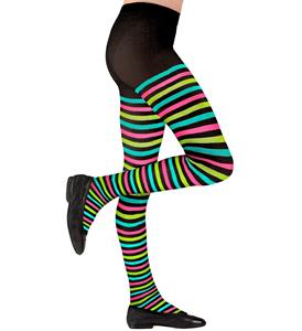Kinderpanty multi color gestreept