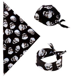 Carnavalsaccessoires: Bandana's of piraten zakdoeken