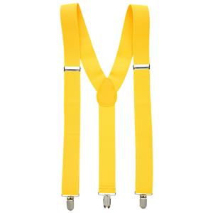 Luxe gele bretels