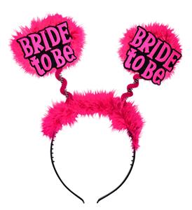 Carnavalsartikelen: Hoofdband Mini bride to be