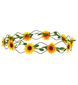 Gele bloemen hoofdbandjes