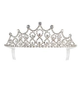 Koningin tiara met strass