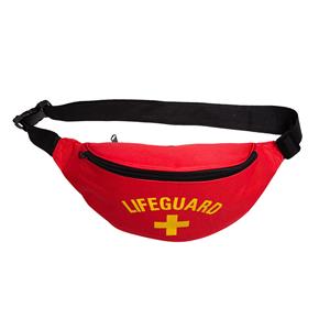 Mooie heuptasje lifeguard in rood