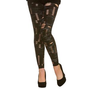 Originele zombie legging met grote gaatjes