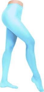Mooie licht blauwe disco panty