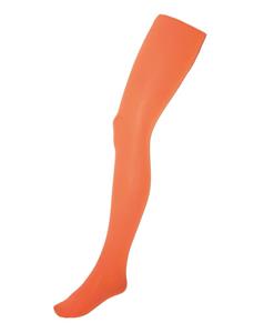 Mooie neon oranje panty dames