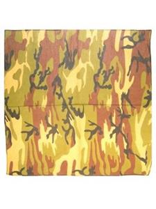 Mooie bandana camouflage groen 59 x 59 cm
