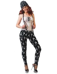 Mooie legging met piratenprint