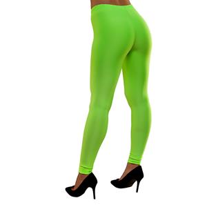 80's Neon groene legging Maud
