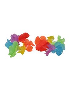 Hawaii set armbanden met bloemen