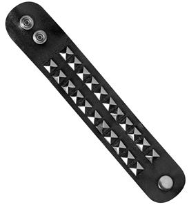 Armband biker met spijker versiering