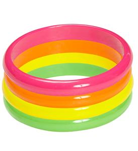 Neon armbanden setjes voor carnaval