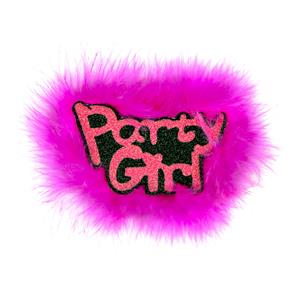 Carnavalsartikelen: Party girl broche