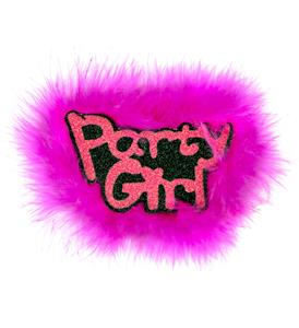 Carnavalsartikelen: Party girl broche