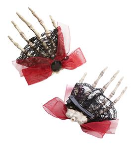 Artikelen voor Halloween skelet haarclip