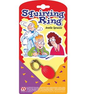 Spuitende vingerringen