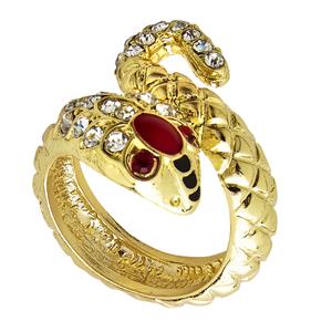 Gouden slangen ringen voor carnaval