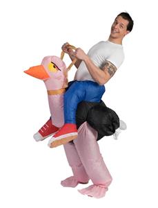 Origineel struisvogel kostuum voor carnaval M-L