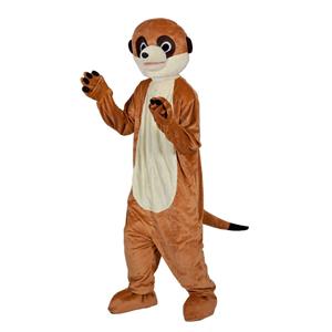 Stokstaartje pak mascotte-M/L