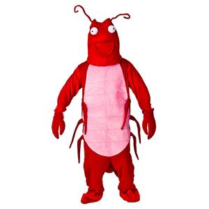 Kreeft pak mascotte-M/L