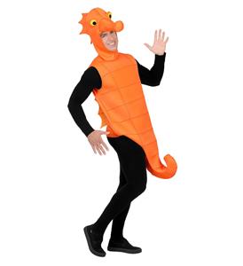 Leuk oranje Zeepaardje kostuum