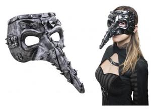 Leuk steampunk masker met snavel