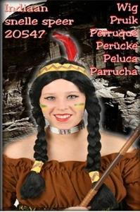 Carnavalsaccessoires: Indianenpruik Snelle speer