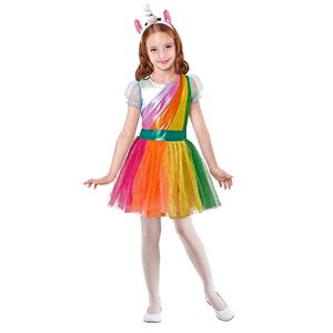 Eenhoorn unicorn kinderjurkje