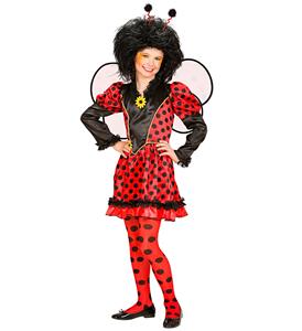 Feestkleding: Lieveheersbeestjes jurkje voor meisjes