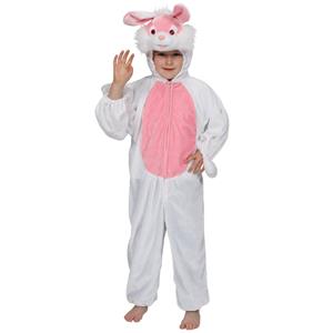 Konijnen pak roze bunny