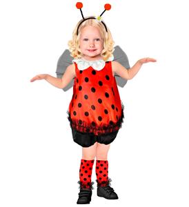Lieveheersbeestje kostuum kind-2/4jaar