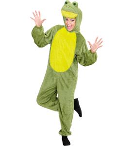 Carnavalskleding: Pluche kikkerpakken voor carnaval