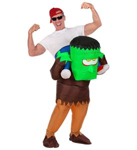 Leuk monster rijder kostuum Jurre maat M/L