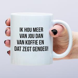 Nutcrackers Mok Ik Hou Meer Van Jou Dan Van Koffie