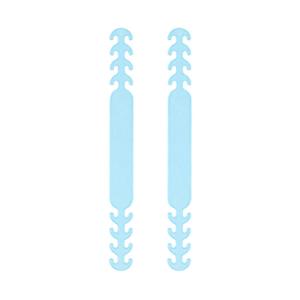 Geeek EarSaver - Earbuddies- Mondkapjes Oorbeschermer - Set van 2 stuks Blauw