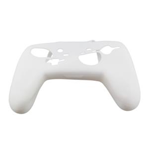 Geeek Silicone Beschermhoes Skin voor Nintendo Switch Pro Controller - Wit