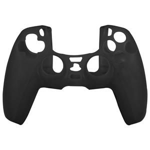 Geeek Silicone Case Cover Skin voor PS5 DualSense Controller - Zwart
