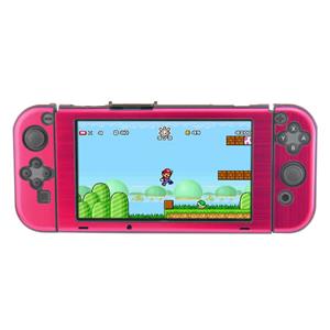 Geeek Aluminium Case Cover voor Switch Console en Joy Cons - Beschermhoes Roze