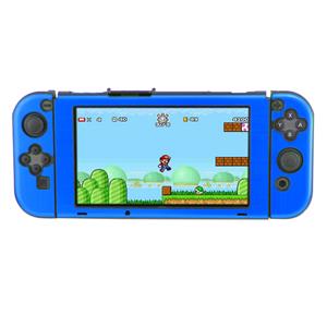 Geeek Aluminium Case Cover voor Switch Console en Joy Cons - Beschermhoes Donkerblauw