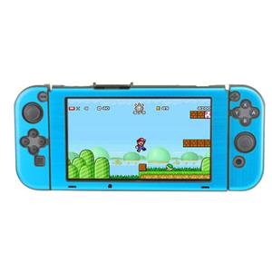 Geeek Aluminium Case Cover voor Switch Console en Joy Cons - Beschermhoes Lichtblauw