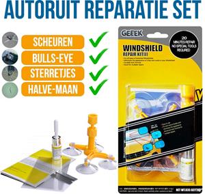 Geeek Autoruit Reparatie Set - Zelf je Autoruit Repareren