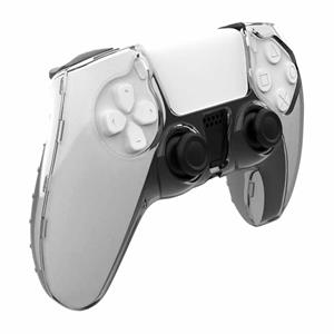 Geeek Crystal Case Hard Shell Cover voor PS5 DualSense Controller - Transparant