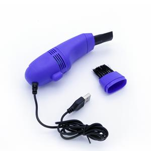 Geeek USB stofzuiger - Toetsenbord cleaner / Schoonmaakset voor kruimels en stof - Computer / PC / Laptop  Kruimeldief - Mini stofzuiger Lichtblauw